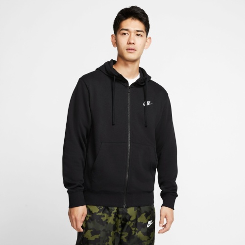 Толстовка Nike M Sportswear Club Hoodie Full Zip BV2648-010