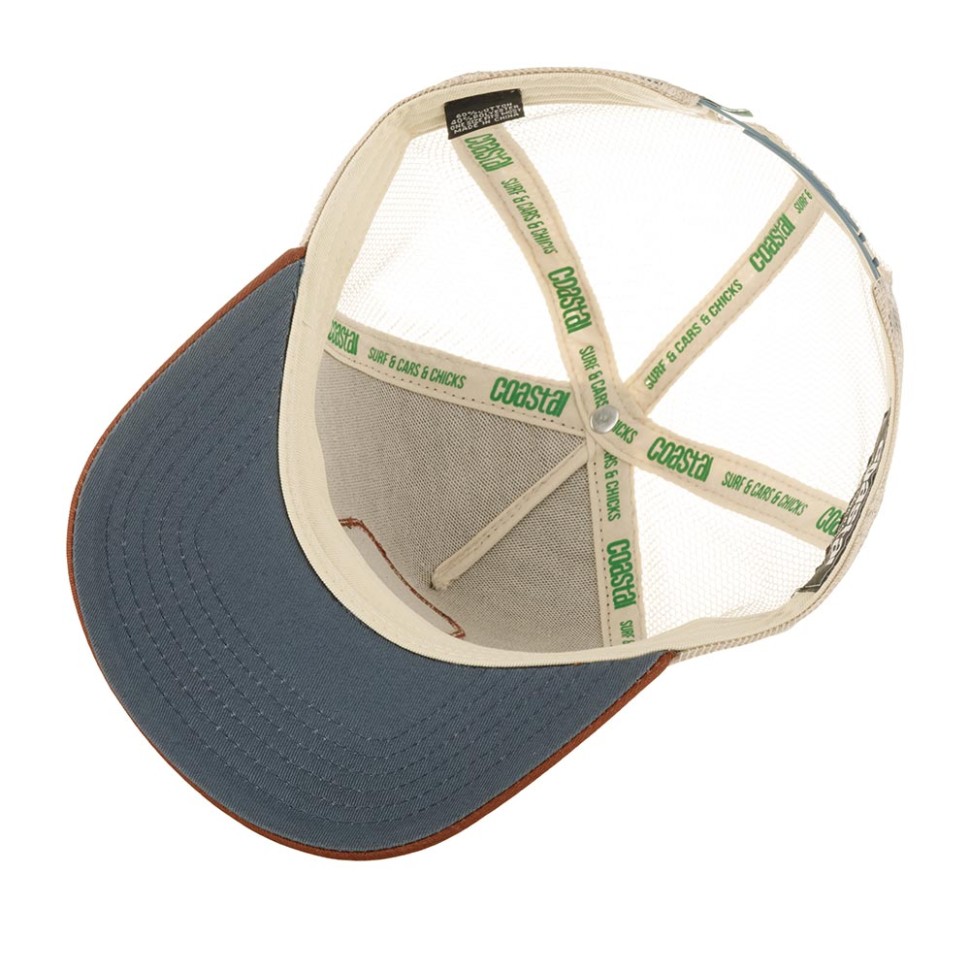 Бейсболка COASTAL HFT Headwear Supply (темно-синий бордовый) 50-151-53-00