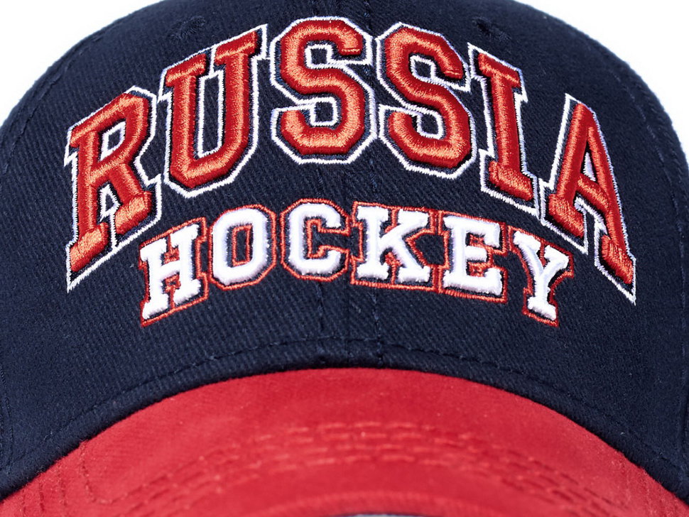 Бейсболка ATRIBUTIKA & CLUB Россия, син.-красн. 10161