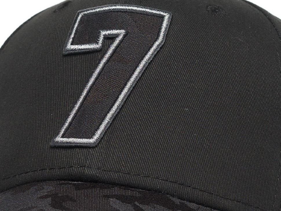 Бейсболка ATRIBUTIKA & CLUB №7, черн. 207124