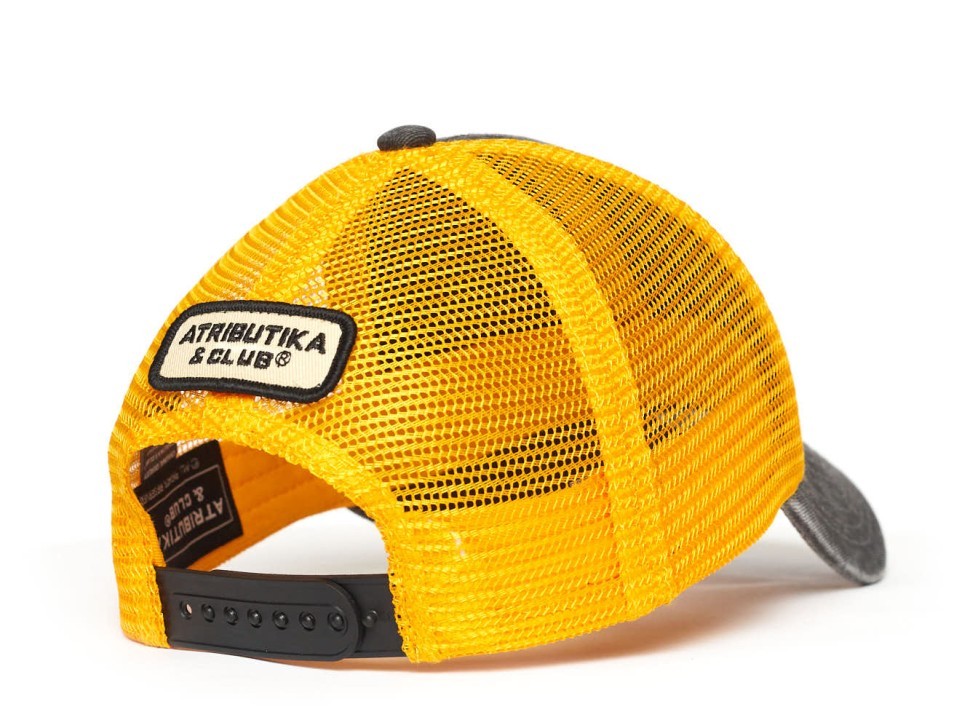Бейсболка ATRIBUTIKA&CLUB Pittsburgh Penguins, черн.-желт. 31724