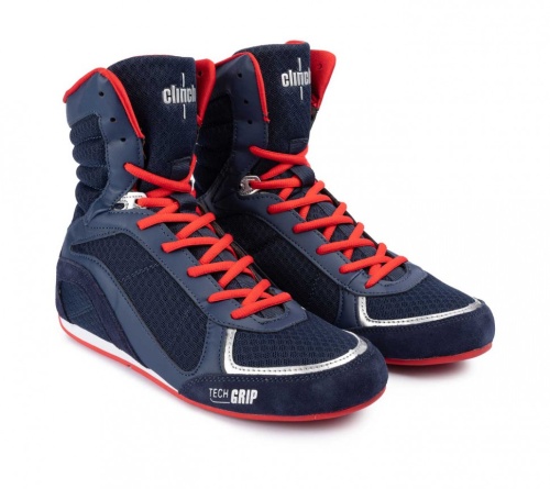 Боксерки Clinch Olimp C415сине-красные