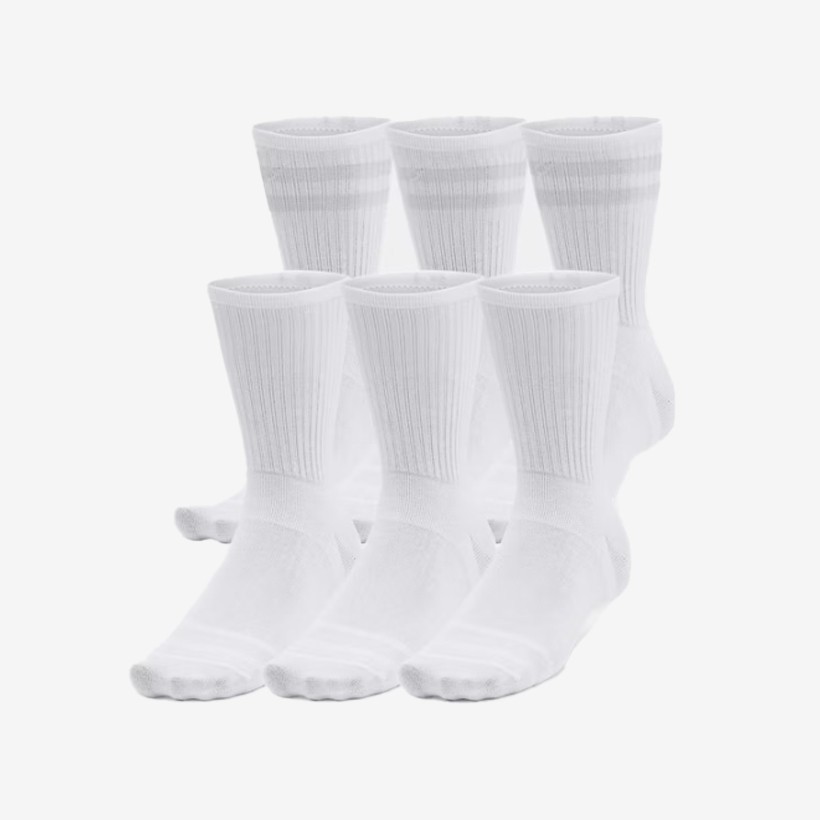 Носки Under Armour UA Essential 6pk Crew 1387058-100