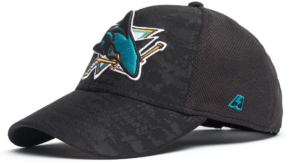 Бейсболка ATRIBUTIKA & CLUB San Jose Sharks, черн. 31094