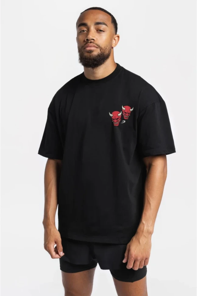 Футболка Boxraw Death Before Dishonor Oversized BXRW-BLOT-Black