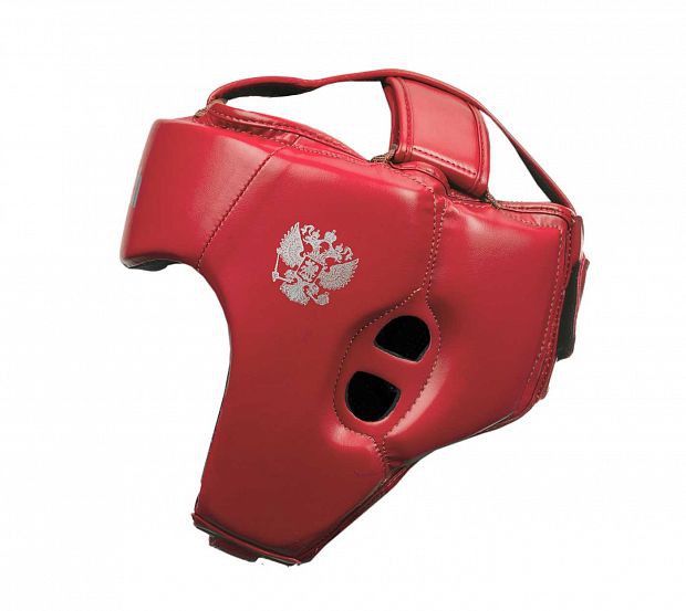 Шлем боксерский Clinch Olimp Dual C113красный