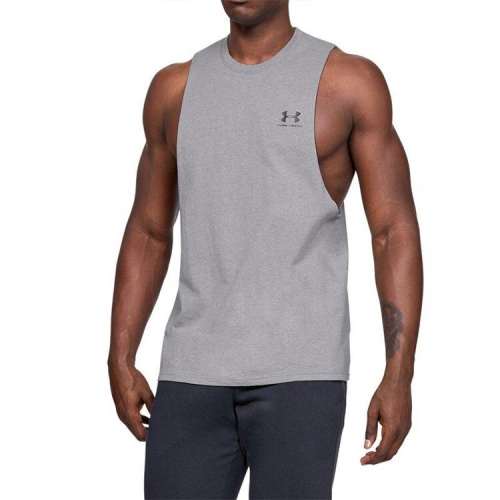 Майка Under Armour UA LEFT CHEST CUT OFF TANK 1329286-035