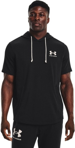Толстовка Under Armour с коротким рукавом UA Rival Terry LC SS HD 1370396-001