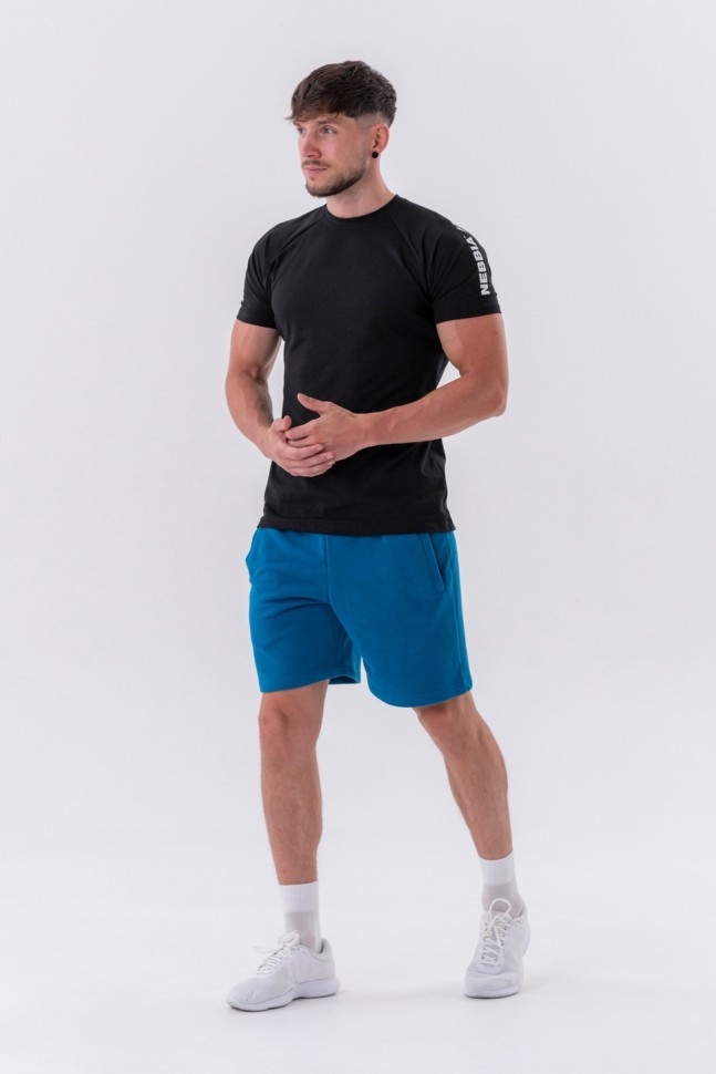 Шорты Nebbia Relaxed-fit Shorts with Side Pockets 319 Blue