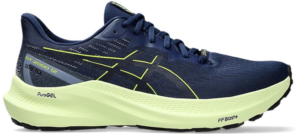 Кроссовки Asics GT-2000 12 GTX 1011B687-400 BLUE EXPANSE/YELLOW