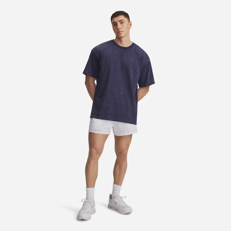 Футболка Under Armour UA M HW OS LOGO WASH SS 1389147-403
