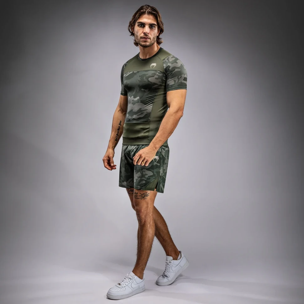 Рашгард Venum G-Fit Air Men's S-S Rashguard - Army Camo Ven05007-534