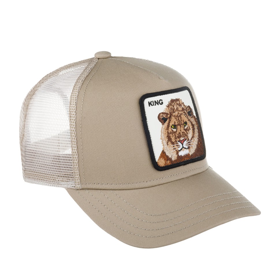 Бейсболка GOORIN BROTHERS ANIMAL FARM KING 101-0388 (бежевый)