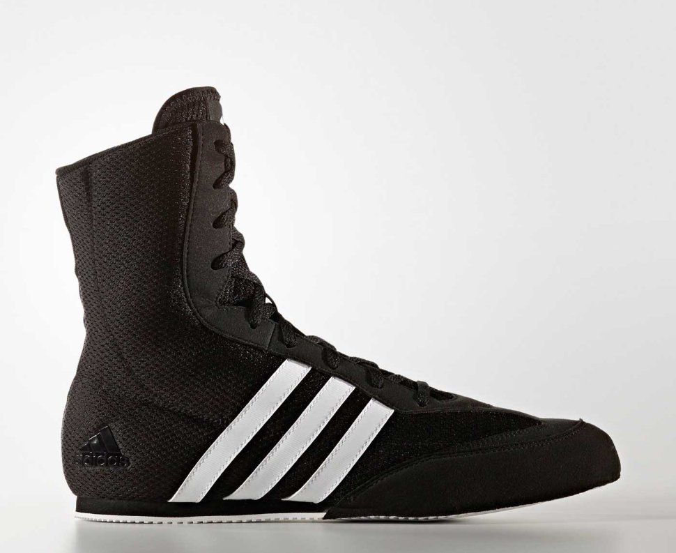 Боксерки Adidas BOX HOG 2 ЧЕРНО-БЕЛЫЕ BA7928