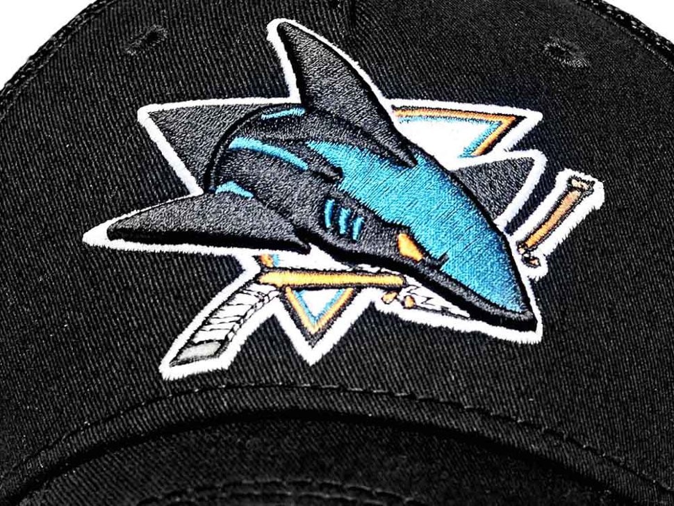 Бейсболка ATRIBUTIKA & CLUB San Jose Sharks, черн. 28112