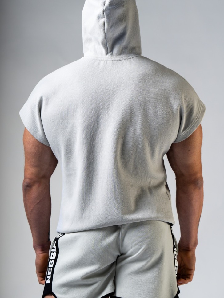 Футболка Nebbia Training Rag Top HERO 297 light gray