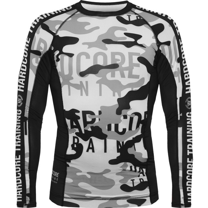 Рашгард Hardcore Training Camo 2.1 LS Grey hctrash0249