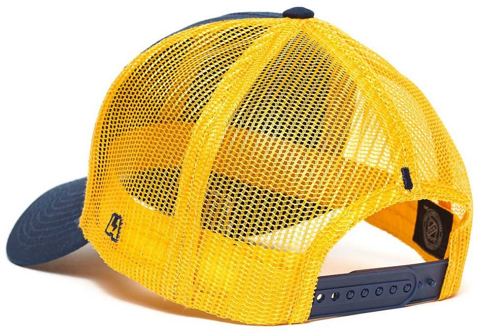 Бейсболка ATRIBUTIKA & CLUB Nashville Predators, желто-синий 28153