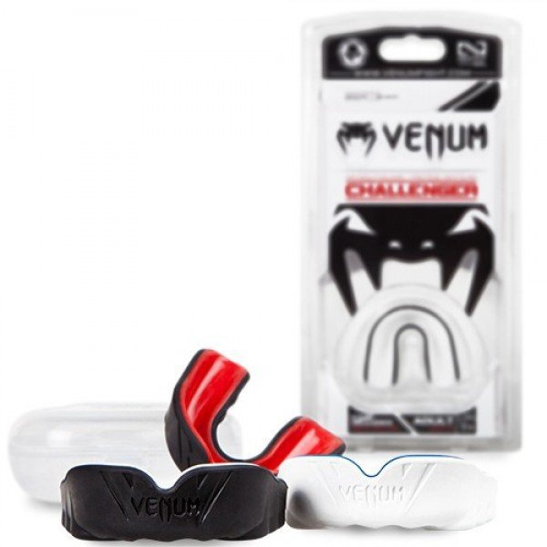 Капа боксерская Venum Challenger White/Blue 05729
