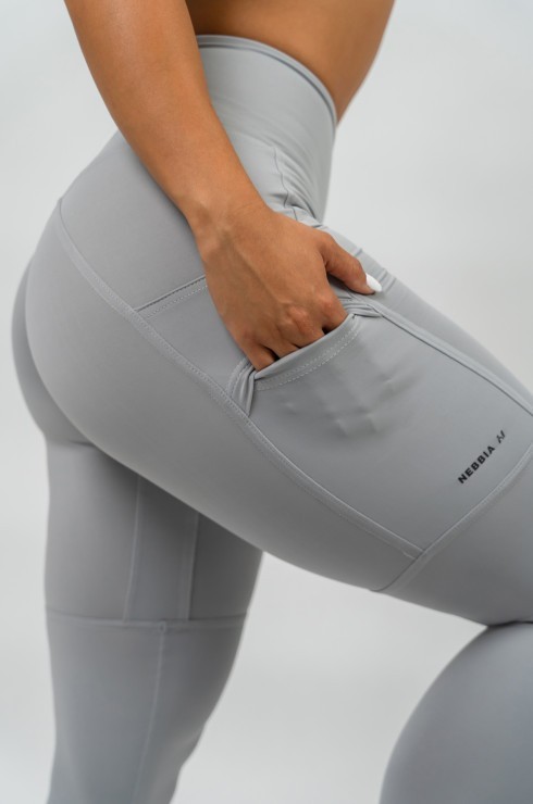 Лосины Nebbia High Waisted Leggings LEG DAY GOALS 248 Grey
