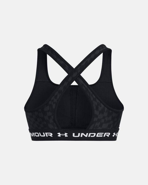 Бра Under Armour Crossback Mid Print 1361042-007