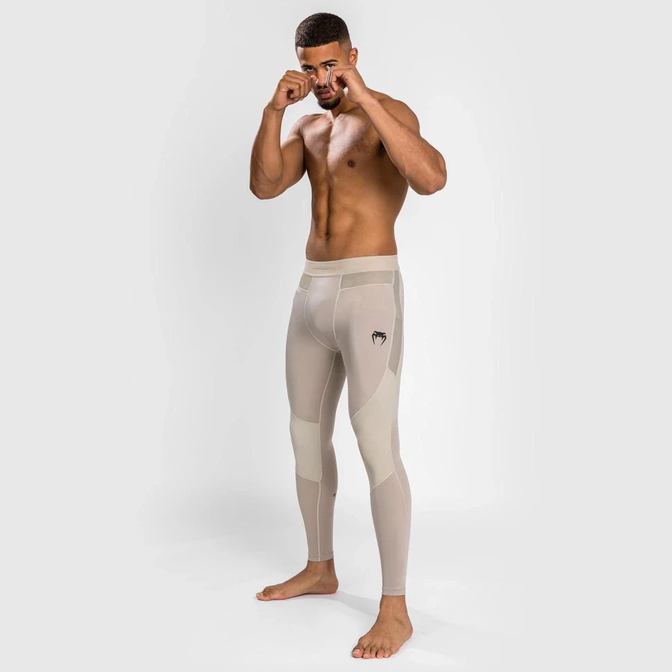 Компрессионные штаны VENUM G-Fit Air Men Spats - Black/sand VEN05010-617