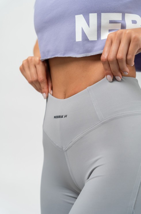 Лосины Nebbia High Waisted Shaping Leggings GLUTE PUMP 247 Grey