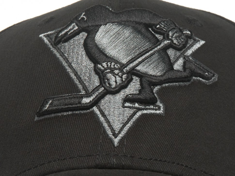 Бейсболка ATRIBUTIKA & CLUB Pittsburgh Penguins, черн. 31594