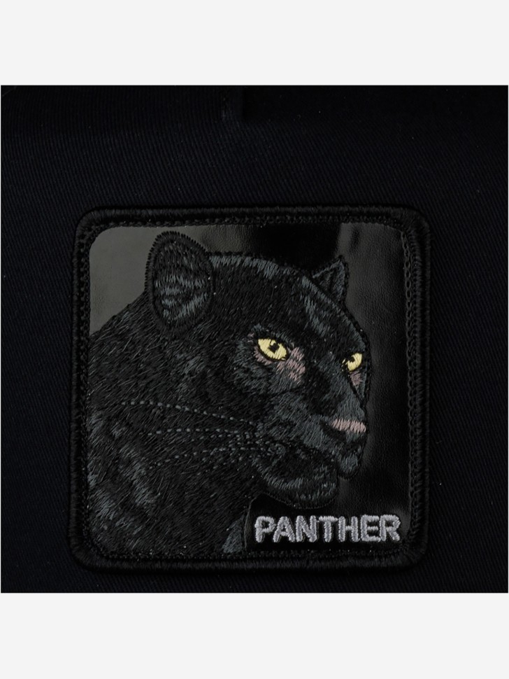 Бейсболка GOORIN BROTHERS ANIMAL FARM PANTHER 101-1663 (черный - серый)