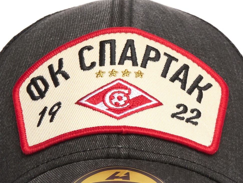 Бейсболка ATRIBUTIKA & CLUB ФК Спартак, черн. 120382