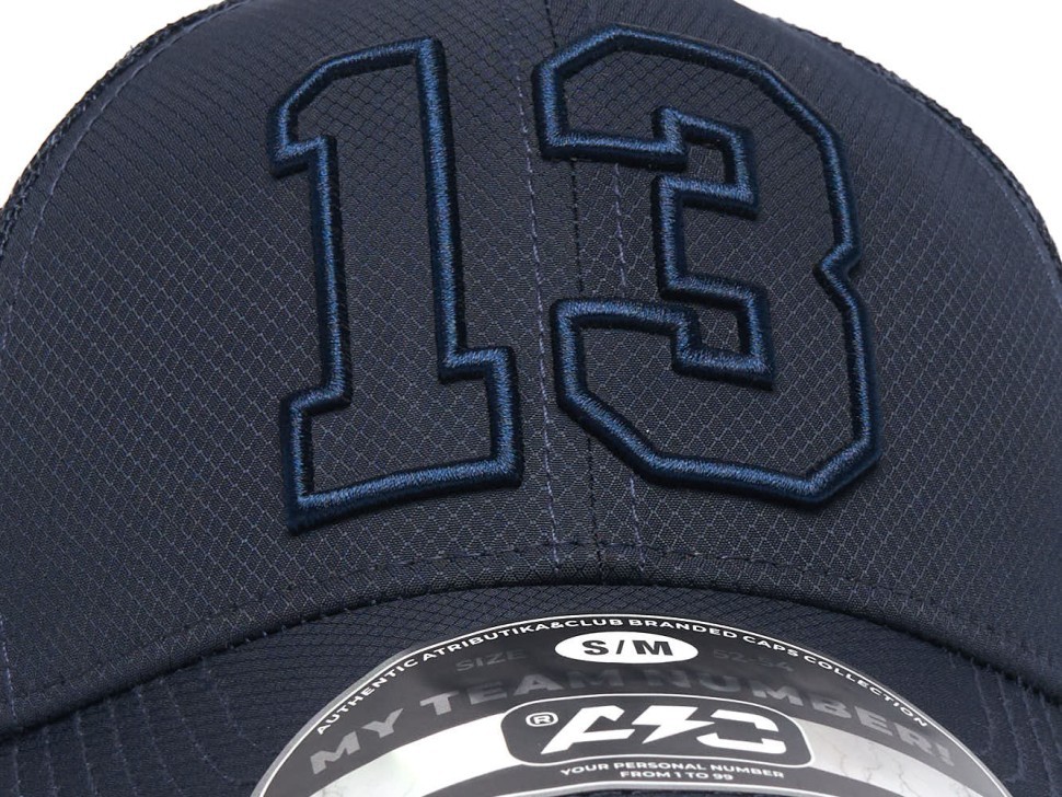 Бейсболка ATRIBUTIKA & CLUB №13, син. 207404