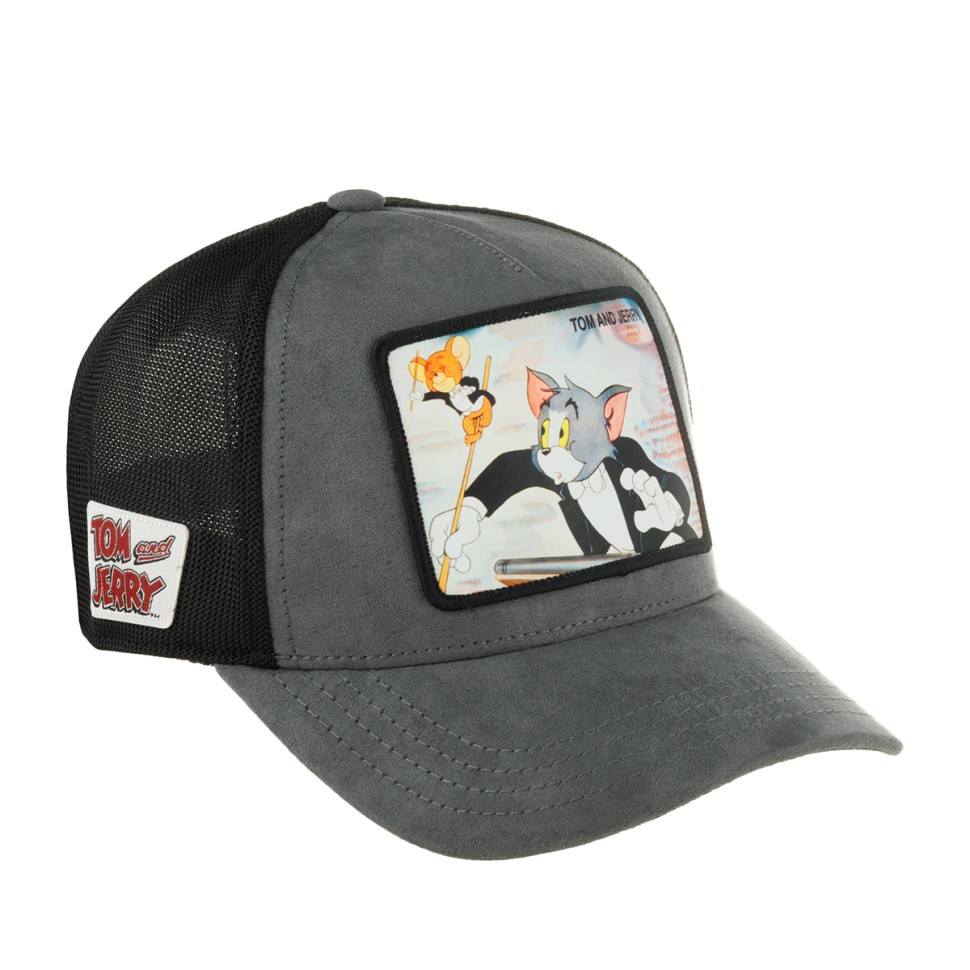 Бейсболка CAPSLAB CL/TAJ5/1/PCT/TOM Tom And Jerry (серый) 88-613-08-00