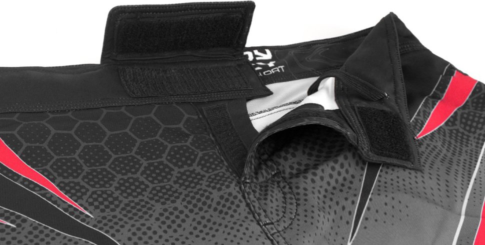 Шорты для MMA Bad Boy Legacy Evolve Shorts Black/Red 4582_gy_rd
