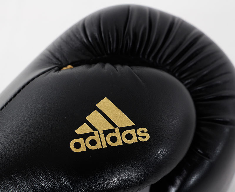 Перчатки боксерские Adidas Speed 100 черно-золотые adiSBG100ЧЗ