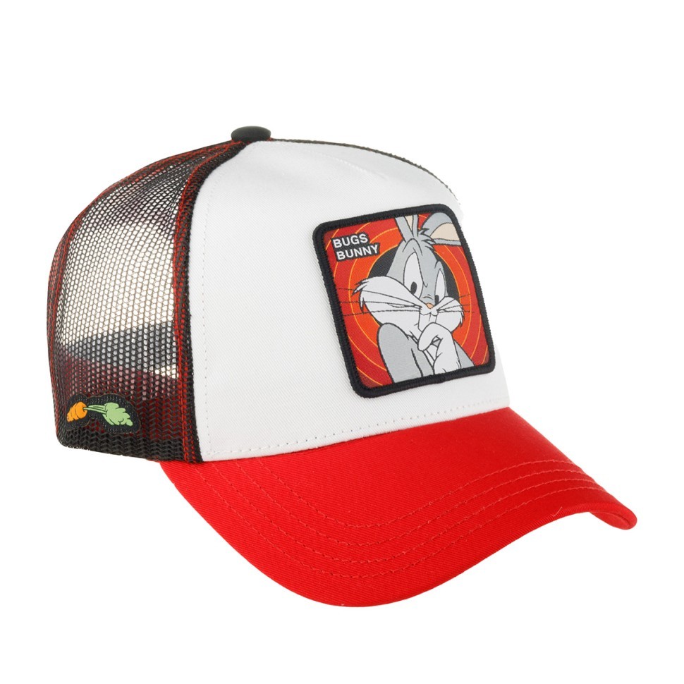 Бейсболка CAPSLAB Looney Tunes Bugs Bunny CL/LOO8/1/CT/BUG1 (крас-бел) 88-492-74-00
