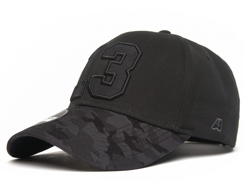 Бейсболка ATRIBUTIKA & CLUB №13, черн. 20825