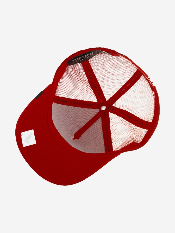 Бейсболка GOORIN BROTHERS ANIMAL FARM KING 101-0388 (красный)