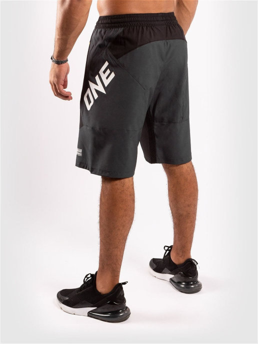 Шорты Venum ONE FC Impact Grey/Yellow 04337