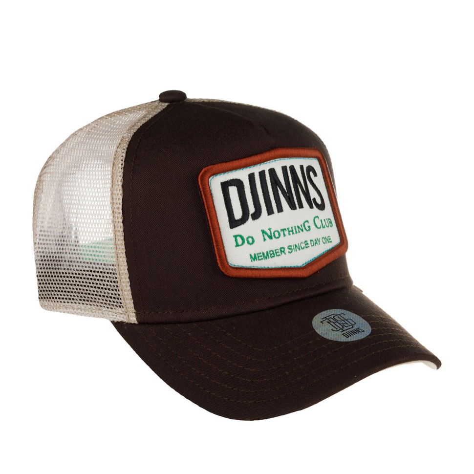 Бейсболка DJINNS HFT Nothing Club 2 HeatDye (темно-коричневый) 50-234-91-00