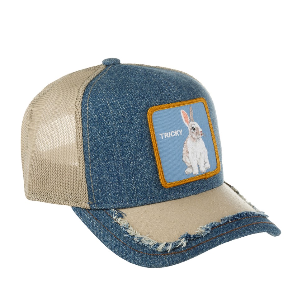Бейсболка GOORIN BROTHERS ANIMAL FARM TRICKY Заяц синий бежевый 90-913-06-00