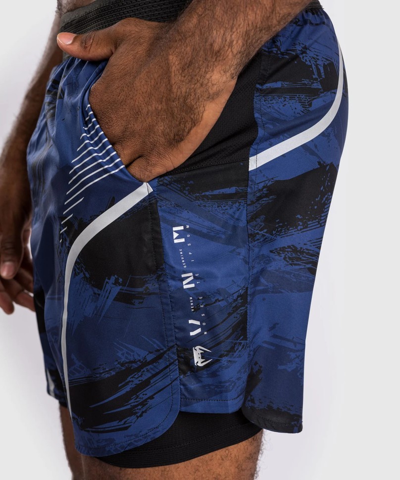 Шорты Venum Electron 3.0 Fight Shorts Navy Blue ven04545-018