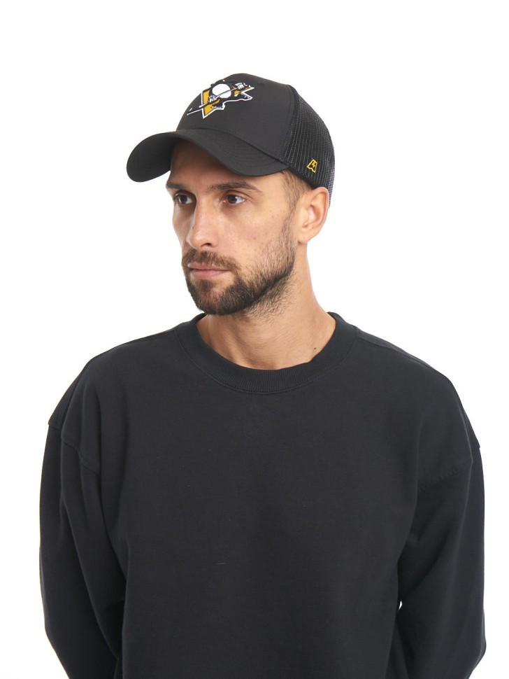 Бейсболка ATRIBUTIKA&CLUB Pittsburgh Penguins, черн.-сер. 31388
