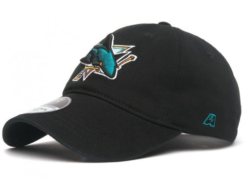 Бейсболка ATRIBUTIKA & CLUB San Jose Sharks, черн. 31645 (55-58)