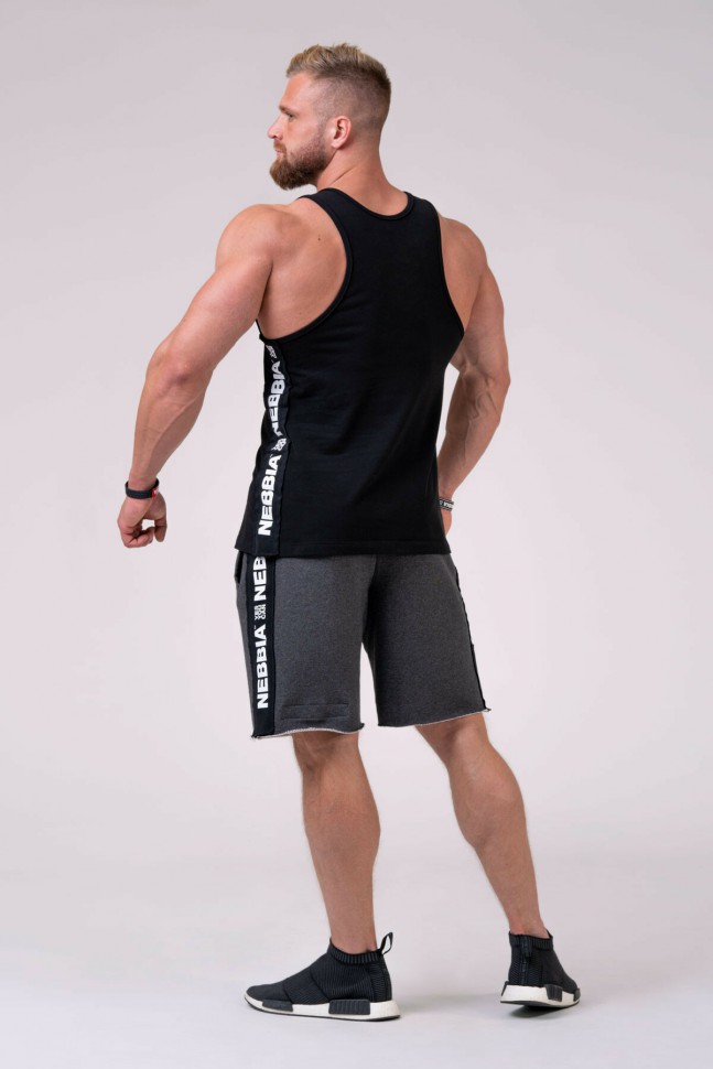 Майка Nebbia Singlet Your potential is endless 174 black