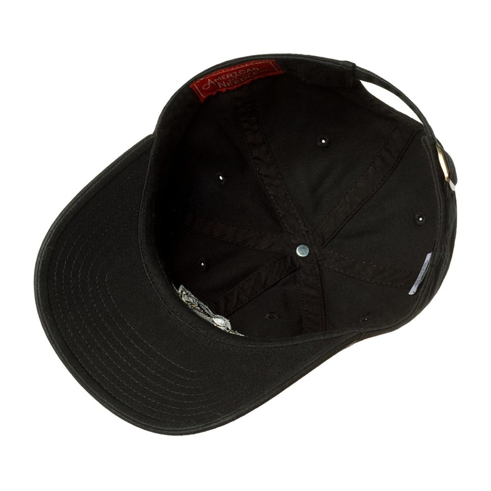 Бейсболка AMERICAN NEEDLE 40742B-PPN Pittsburgh Penguins Blue Line NHL (черный) 06-042-09-00