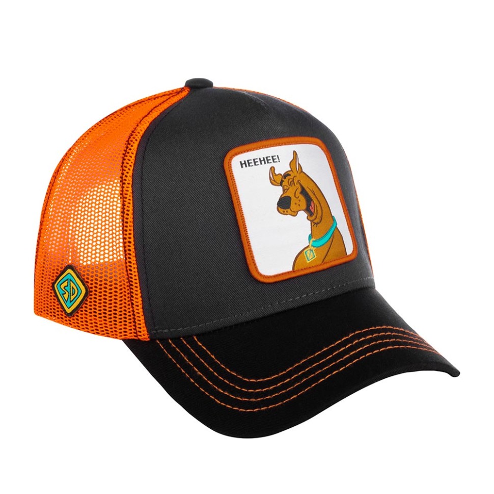 Бейсболка CAPSLAB Scooby-Doo Heehee CL/SD1/1/HEE (черный / оранжевый)