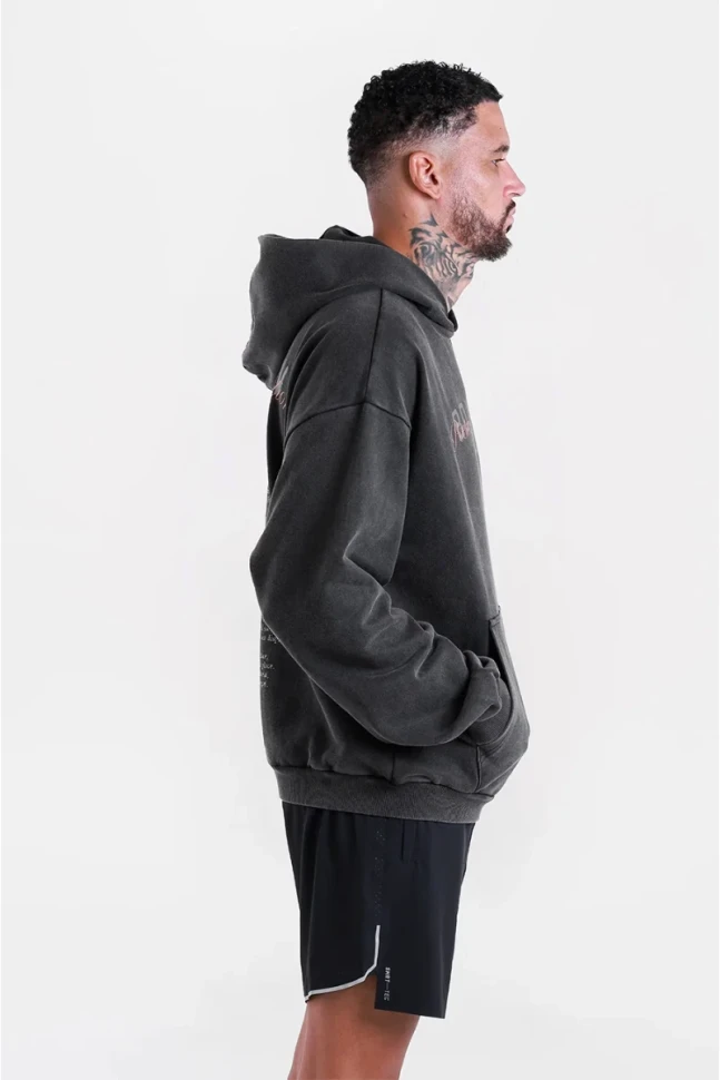 Худи BoxRaw Poetry In Motion Oversized BXRW-U-PIMOH-Black