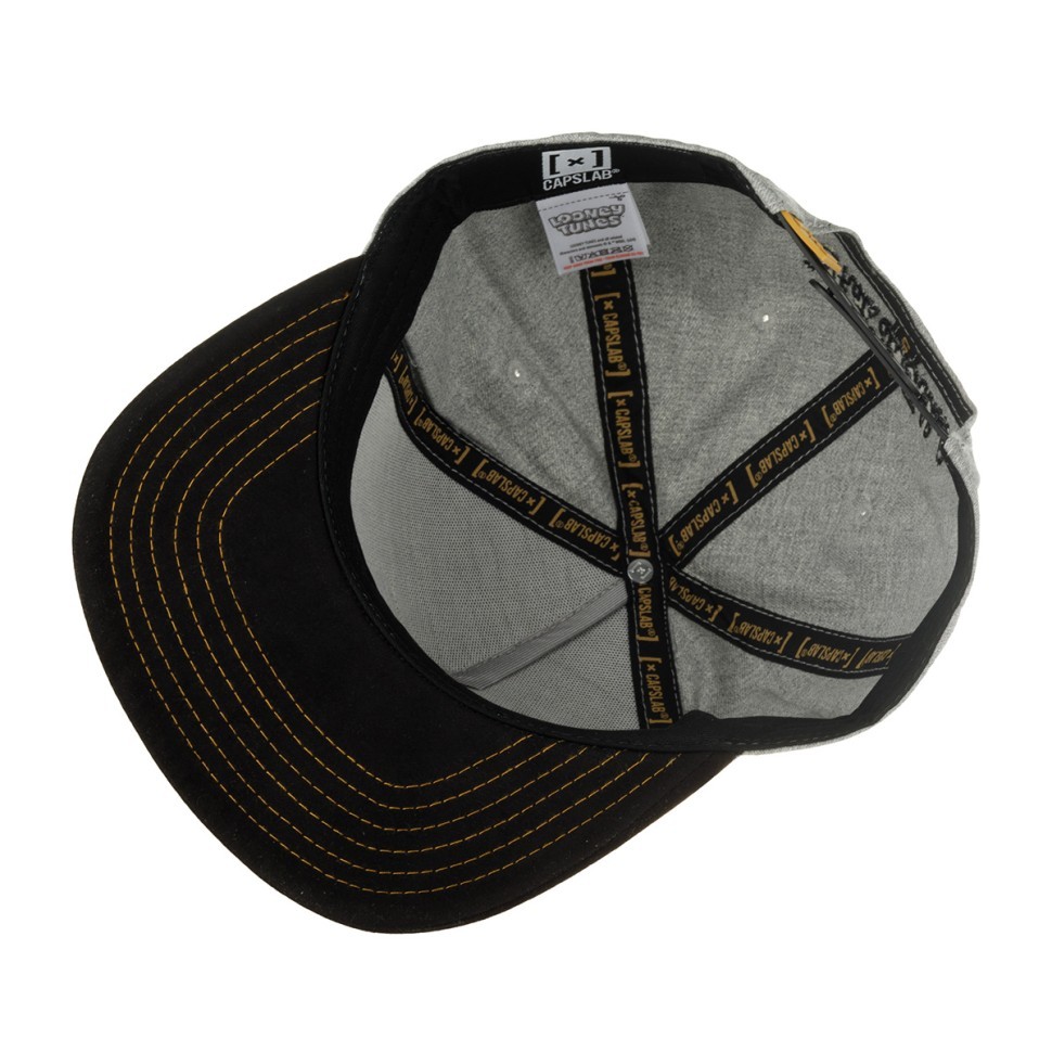 Бейсболка CAPSLAB Looney Tunes Bugs Bunny CL/LOO10/1/CF/BUG (сер-чер) 88-576-10-00