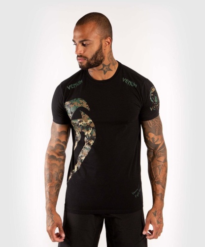 Футболка Venum Original Giant T-Shirt - Black/Forest Camo VEN02597-121