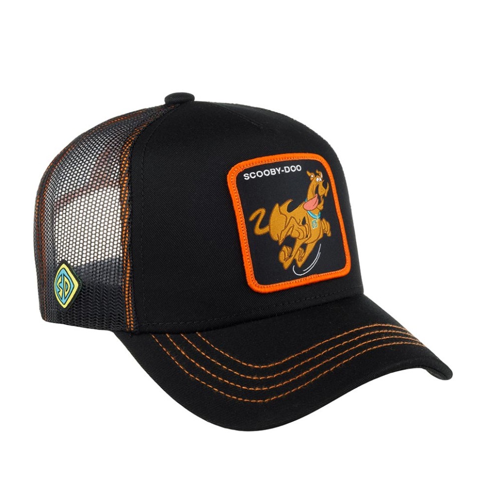 Бейсболка CAPSLAB Scooby-Doo Ru CL/SD1/1/STU2 (черный / оранжевый) (ONE) 88-396-13-00